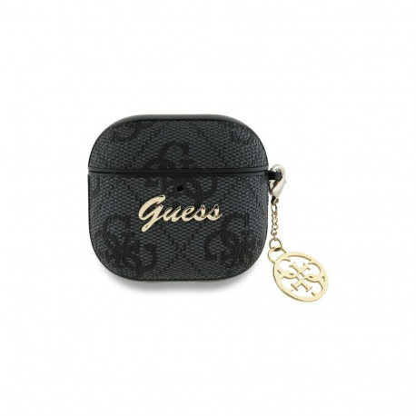Guess GUA4G4GSMK AirPods 4 cover black/black 4G Charm Collection