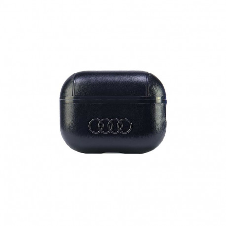 Audi Leather Big Logo AirPods Pro 2 cover black/black AU-APP2-GT/D3-BK