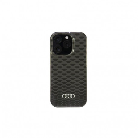 Audi IML Stitching Pattern MagSafe iPhone 16 Pro 6.3" black/black hardcase AU-IMLMIP16P-Q5/D3-BK