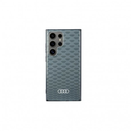 Audi IML Stitching Pattern MagSafe Case S24 Ultra S928 gray/gray hardcase AU-IMLMS24U-Q5/D3-GY