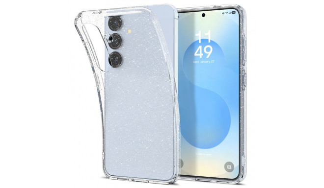 Spigen Liquid Crystal Case for Samsung Galaxy S25+ - Glitter-Transparent
