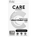 CARE by PanzerGlass Flagship Urban Combat White QI Case for Samsung Galaxy S25 - Transparent