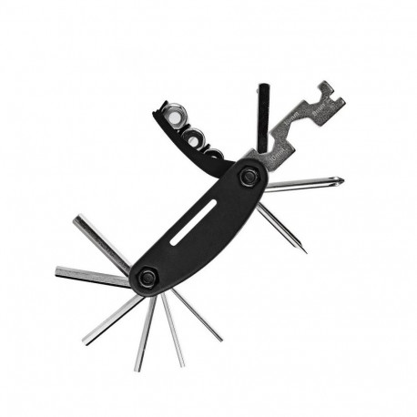 Rockbros GJ1601 16-in-1 multi-tool for bicycle repair - black