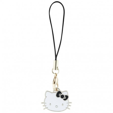 Hello Kitty Charm Kitty Head Pendant - Black
