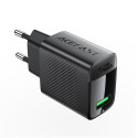 Acefast A90 Charger GaN USB-A QC 18W - Black