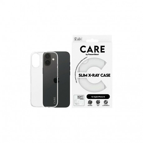 CARE by PanzerGlass X-Ray Soft Basic Case iPhone 16 6.1" transparent 1441