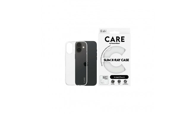 CARE by PanzerGlass X-Ray Soft Basic Case iPhone 16 6.1" transparent 1441
