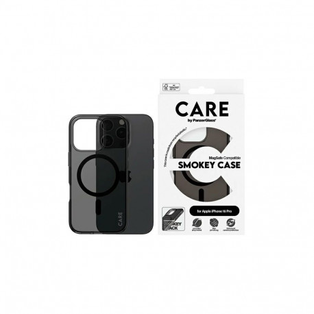 CARE by PanzerGlass Flagship Case iPhone 16 Pro 6.3"" smoke/smokey MagSafe 1350