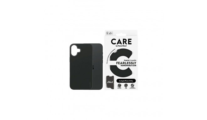 CARE by PanzerGlass Fashion Case iPhone 16 Plus 6.7" black/black MagSafe 1379