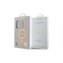Guess IML 4G MagSafe Case for iPhone 16 Pro Max - Pink