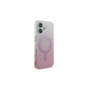 Guess IML Glitter Gradient MagSafe iPhone 16 Case - Pink