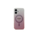 Guess IML Glitter Gradient MagSafe iPhone 16 Plus Case - Pink