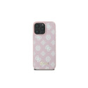 Guess Peony Script Logo MagSafe iPhone 16 Pro Case - Pink