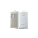 Guess Grained Ring MagSafe case for iPhone 16 Pro - beige