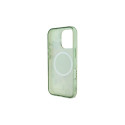 Guess IML Flower & Tonal Circle MagSafe case for iPhone 16 Pro - green