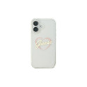 Guess IML Heart iPhone 16 Case - Transparent