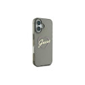 Guess IML Heart iPhone 16 Case - Black