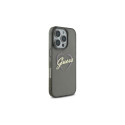 Guess IML Heart Case for iPhone 16 Pro - Black