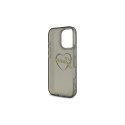 Guess IML Heart Case for iPhone 16 Pro - Black