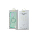 Guess IML Rhinestones MagSafe iPhone 16 Pro Case - Green