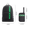 Rockbros H10-BK sports foldable backpack 18 l - black Rockbros H10-BK sports foldable backpack 18 l - black