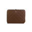 Guess Quilted 4G cover for a 14" laptop - brown