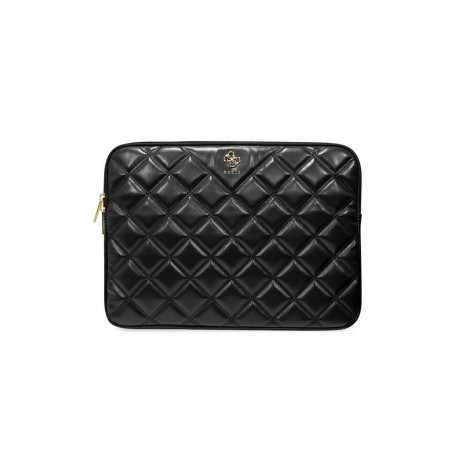 Guess Quilted 4G cover for a 14" laptop - black