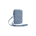 Guess Zip 4G Triangle bag - blue
