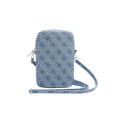 Guess Zip 4G Triangle bag - blue