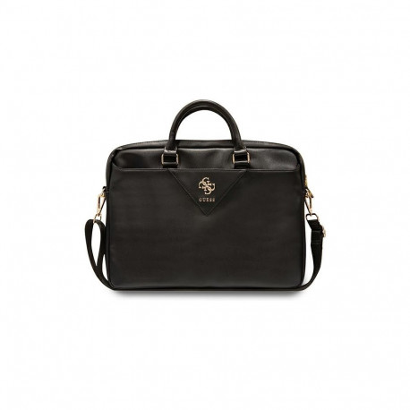 Guess Triangle 4G 16" Laptop Bag - Black