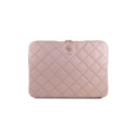 Guess Quilted 4G cover for a 16" laptop - pink