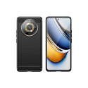 Flexible carbon pattern case for Realme 11 Pro / 11 Pro+ Carbon Case - black Flexible carbon pattern case for Realme 11 Pro / 11 Pro+ Carbon Case - black