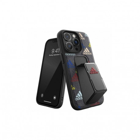 Adidas SP Grip Case iPhone 14 Pro black/black/coulourful 50251