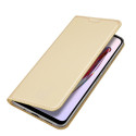 Dux Ducis Skin Pro Case For Xiaomi Redmi 11A / Poco C55 / Redmi 12C Cover Flip Card Wallet Stand Gol