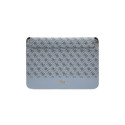 Guess 4G Stripe Metal Logo case for a 14" laptop - blue
