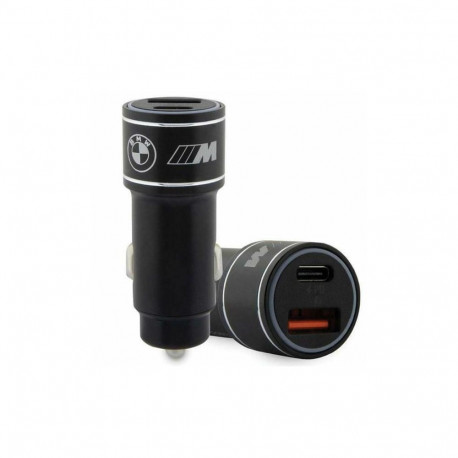 BMW charger BMCCMUSBCK PD-QC 3.0 20W Fast Charge black/black M Edition