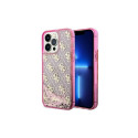 Guess GUHCP14XLC4PSGP iPhone 14 Pro Max 6.7" pink/pink hardcase Liquid Glitter 4G Transculent Guess GUHCP14XLC4PSGP iPhone 14 Pro Max 6.7" pink/pink hardcase Liquid Glitter 4G Transculent