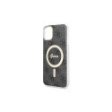 Guess GUHMN61H4STK iPhone 11 6.1" black/black hardcase 4G MagSafe Guess GUHMN61H4STK iPhone 11 6.1" black/black hardcase 4G MagSafe