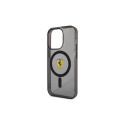 Ferrari FEHMP14XURKK iPhone 14 Pro Max 6.7" black/black hardcase Translucent Magsafe