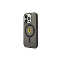 Ferrari FEHMP14LUKK iPhone 14 Pro 6.1" black/black hardcase Translucent Magsafe