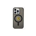 Ferrari FEHMP14LUKK iPhone 14 Pro 6.1" black/black hardcase Translucent Magsafe