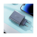 Acefast charger GaN 65W 3 ports (1xUSB, 2xUSB C) green (A45)