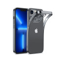 Joyroom 14Q Case case for iPhone 14 Plus case cover with metallic frame black (JR-14Q3-black)
