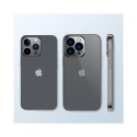 Joyroom 14Q Case for iPhone 14 cover with metallic frame black (JR-14Q1-black)