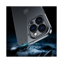 Joyroom 14Q Case case for iPhone 14 Plus case cover with metallic frame black (JR-14Q3-black)