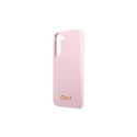 Guess GUHCS22MLSLMGLA S22+ S906 lavender/lavender hardcase Silicone Script Metal Logo
