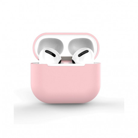 Case for AirPods 2 / AirPods 1 Silicone Soft Earphone Cover Pink (Case C)