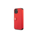 Ferrari FESAXFLBKP13SRE iPhone 13 mini 5.4" red/red book On Track Carbon Stripe