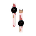 Strap Moro for Samsung Galaxy Watch 45 / 46 / 47 mm silicone bracelet watch band - pattern 12
