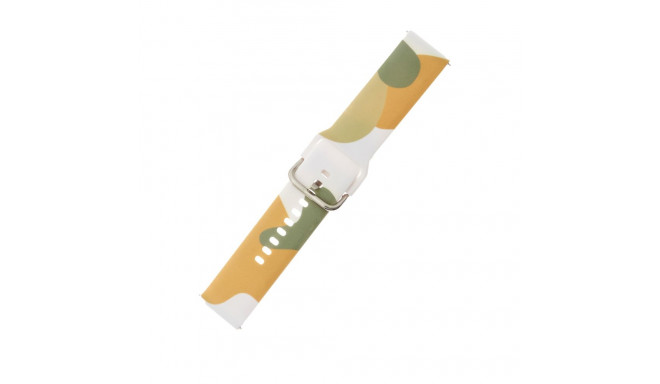 Strap Moro for Samsung Galaxy Watch 45 / 46 / 47 mm silicone bracelet watch band - pattern 6